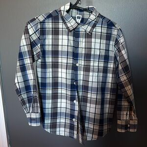 Boys Janie and Jack button down size 5